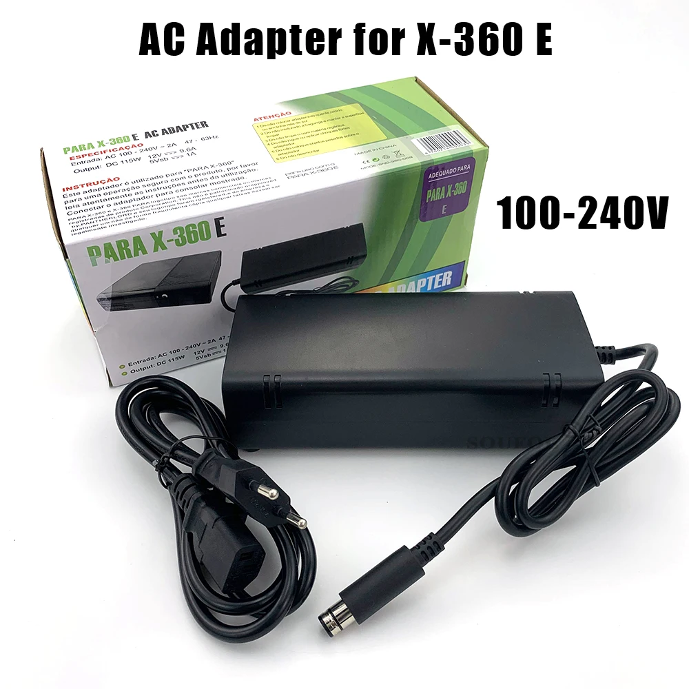 Gaming Console Xbox 360 - 米国/EU/英国プラグ 12V AC アダプタ電源コード充電器 XBOX 360