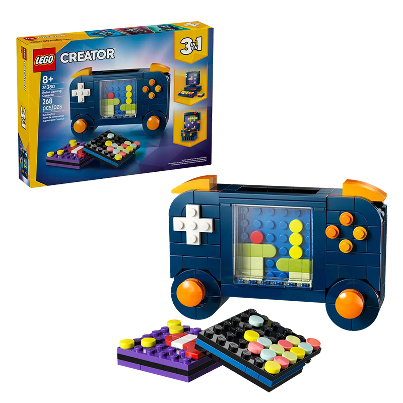 Gaming Console Games - レゴ クリエイター 3in1 ビルディングブロック LG-31380 レトロゲーム機
