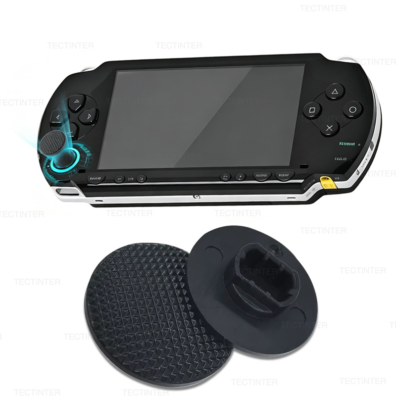 Gaming Console Psp - PSP 1000 コンソール用 3D アナログジョイスティックサムスティックキャップボタンカバー交換修理部品 PSP