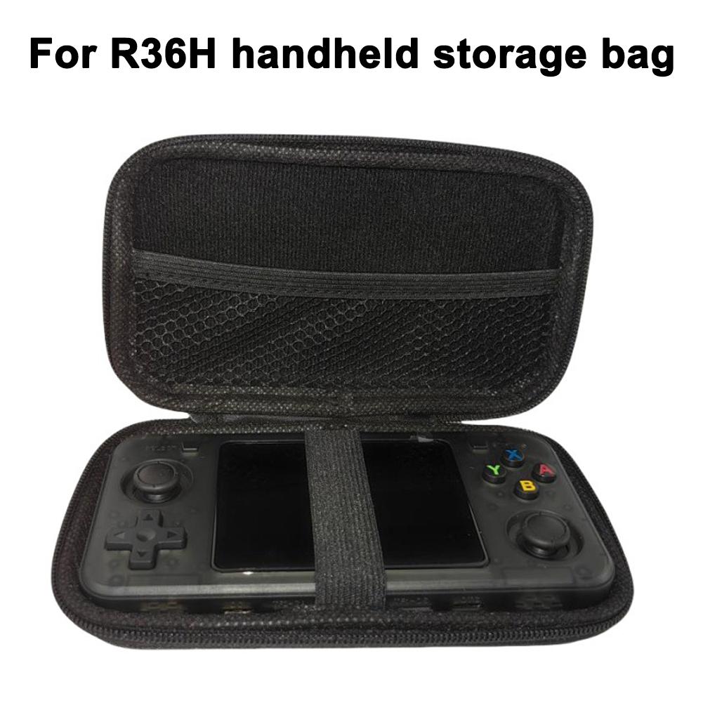 Gaming Console Organizer - ポータブルハードキャリングケース Boyhom R36H ハンドヘルドゲームコンソール保護バッグ防塵収納オーガナイザー