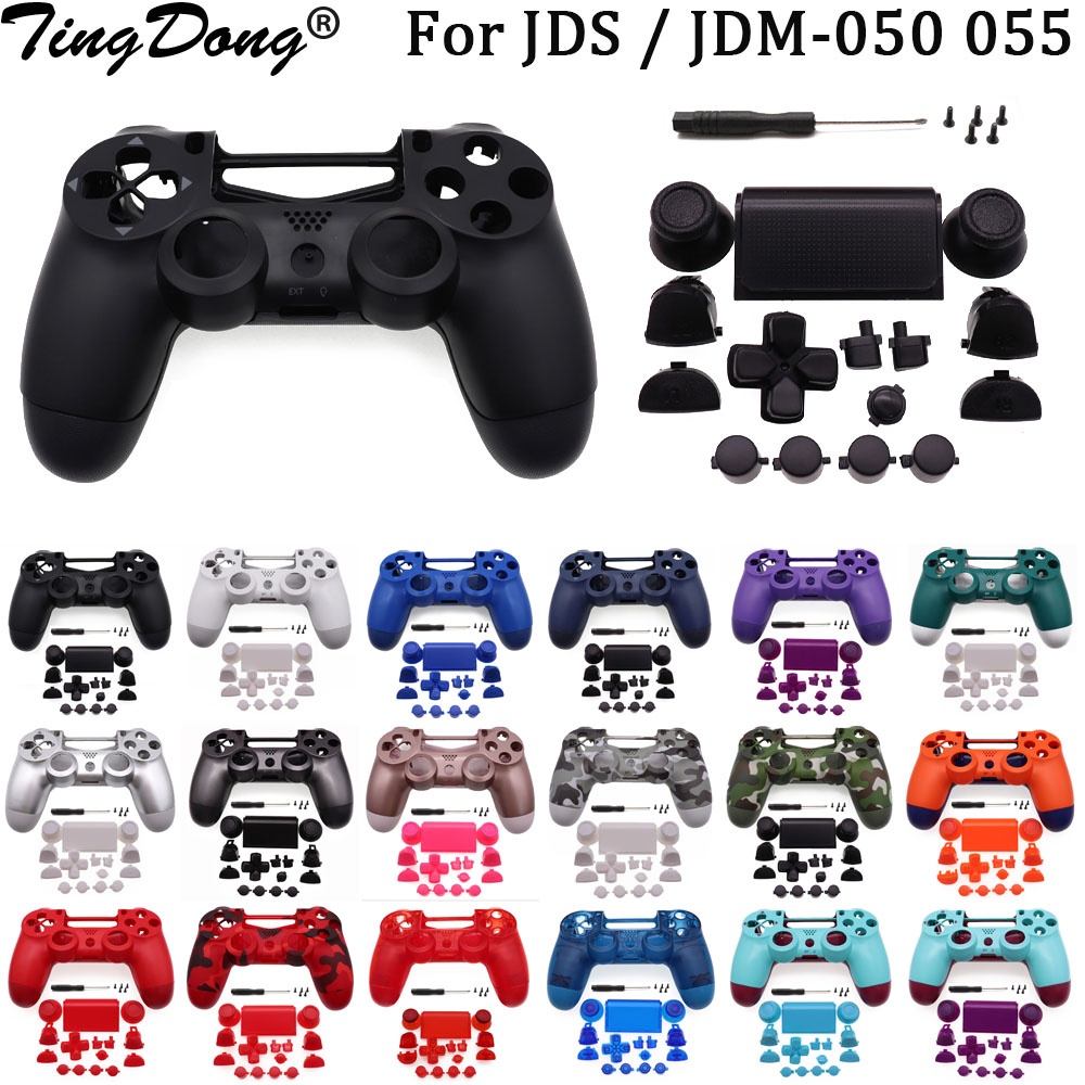 Gaming Console In Tv - フルプラスチックハードシェル + ボタンモッドキット JDS JDM-050 055