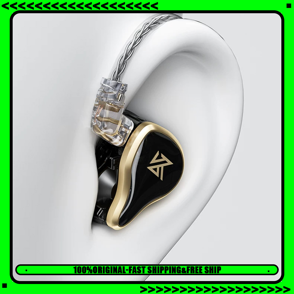 Gaming Headset Wired - KZ ZAS メタル有線イヤホン 16 ユニットハイブリッドテクノロジー音楽低音インイヤーモニターヘッドセットスポーツゲームノイズキャンセリングヘッドフォン