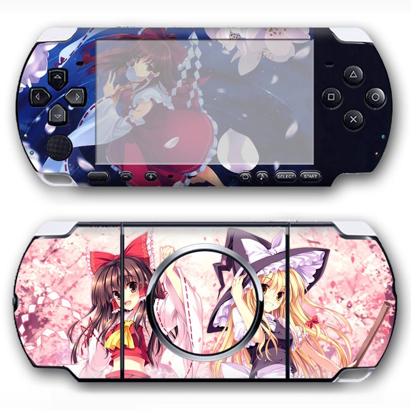Psp 3000用ビニールステッカー,スタイリッシュなデザイ - Gaming Console Psp のレビューと価格