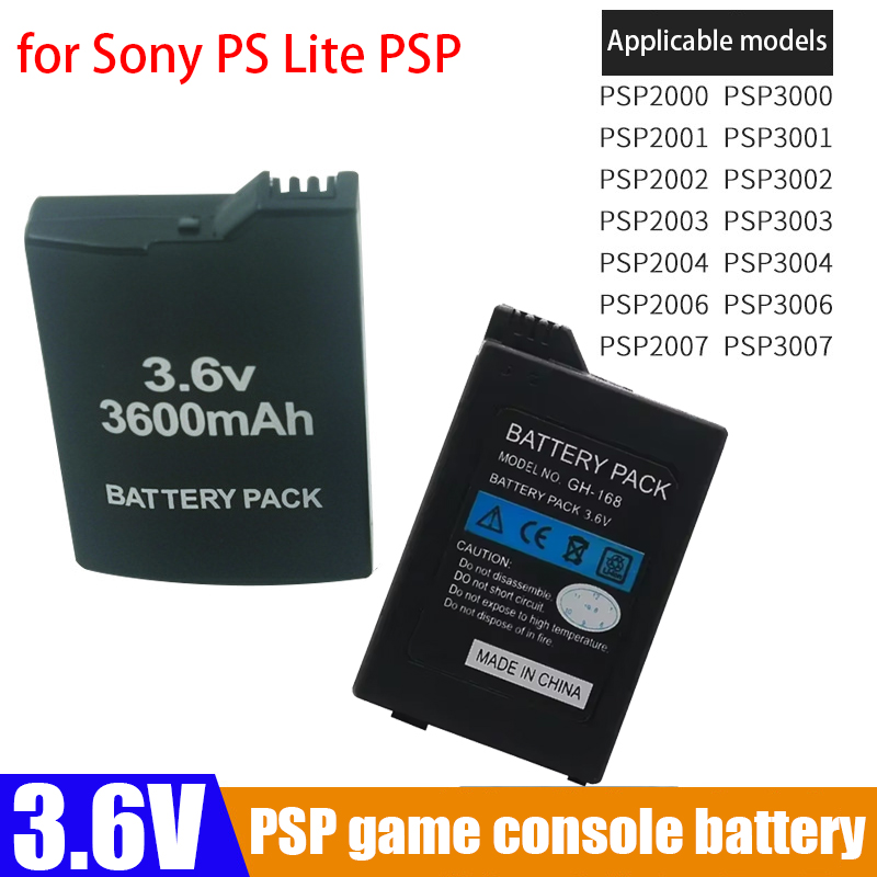 3.6V 3600mAh 内蔵バッテリー Sony PS L - Gaming Console Psp のレビューと価格