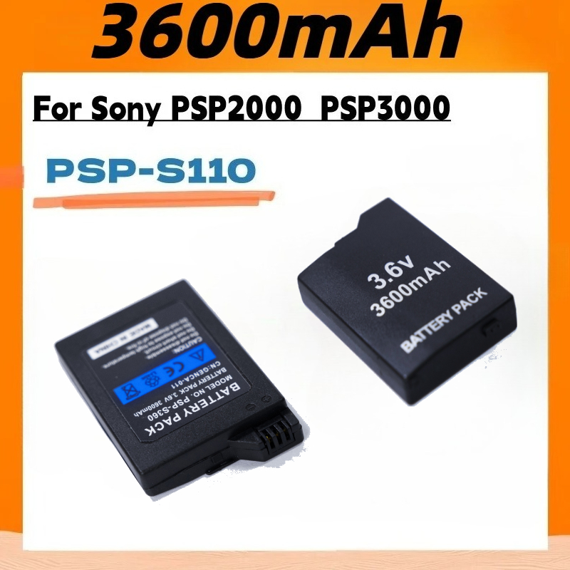 3.6V 3600mAh 内蔵バッテリー Sony PS L - Gaming Console Psp のレビューと価格