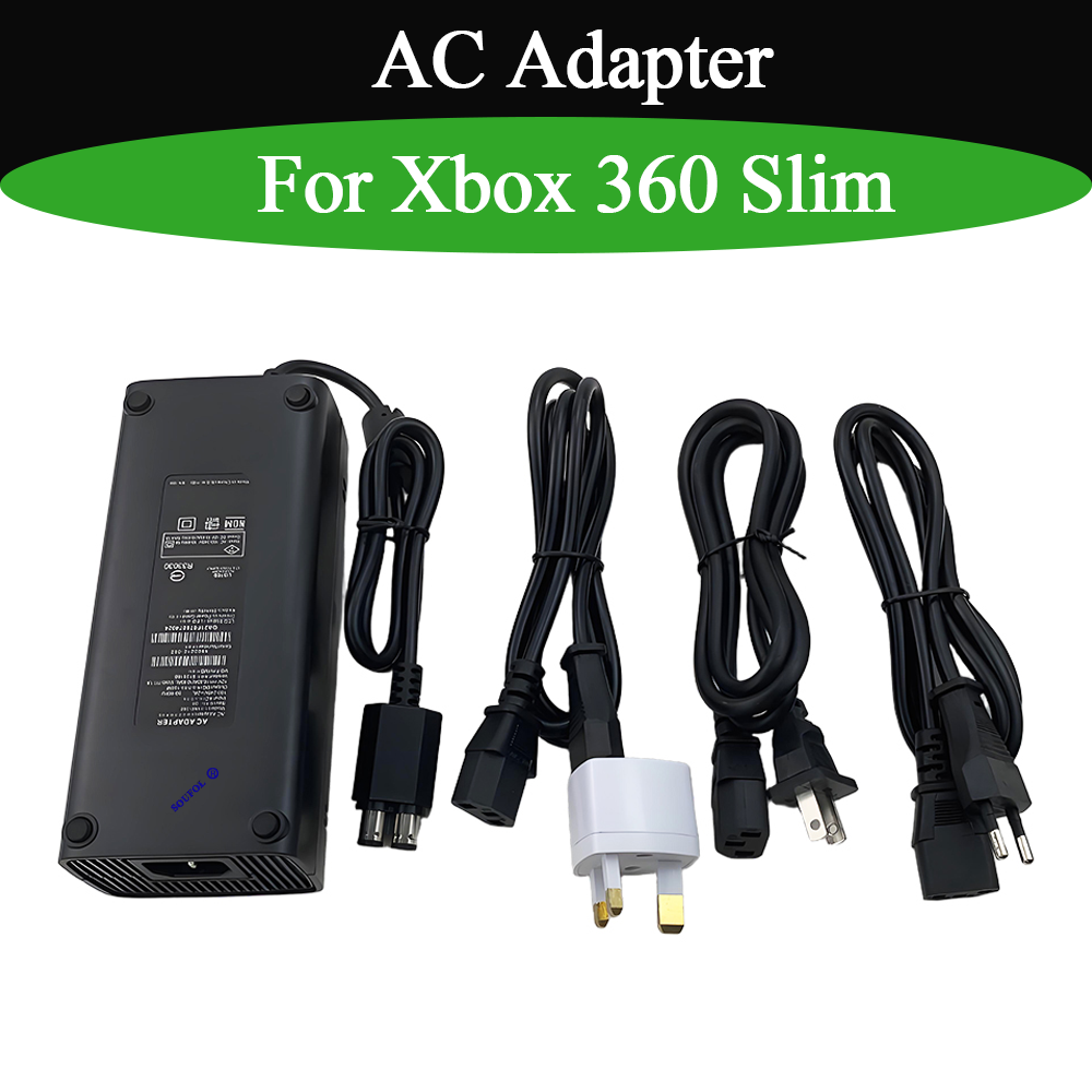 Xbox 360 スリム AC アダプター電源コード EU/ - Gaming Console Xbox 360 のレビューと価格