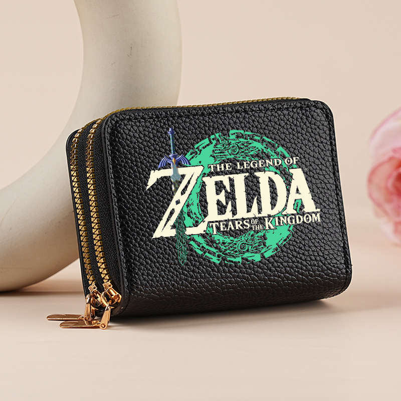 ゼルダ財布アニメゲームキャラクタープリント財布ファッションキ - Gaming Console Zelda のレビューと価格