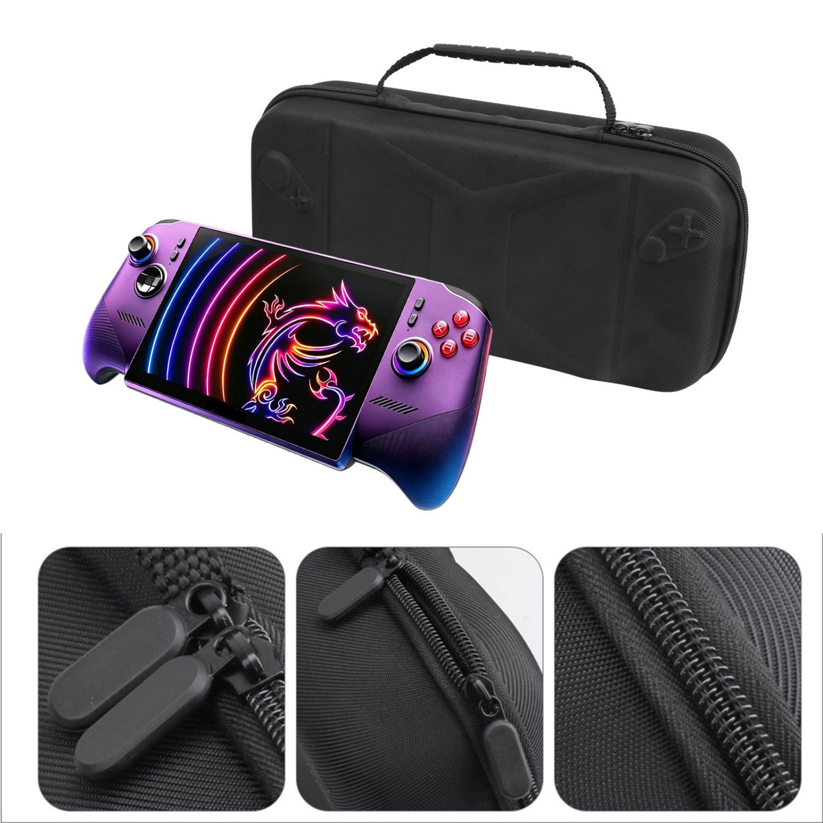 MSI Claw 8 EX AI+ 用キャリングケース、ポー - Gaming Console Organizer のレビューと価格