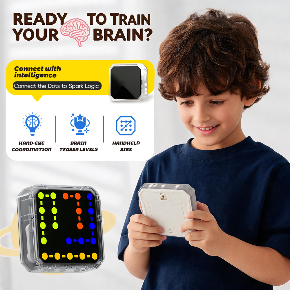子供向け電子ハンドヘルドゲーム機、リンクアップ論理思考ゲーム - Gaming Console Games のレビューと価格