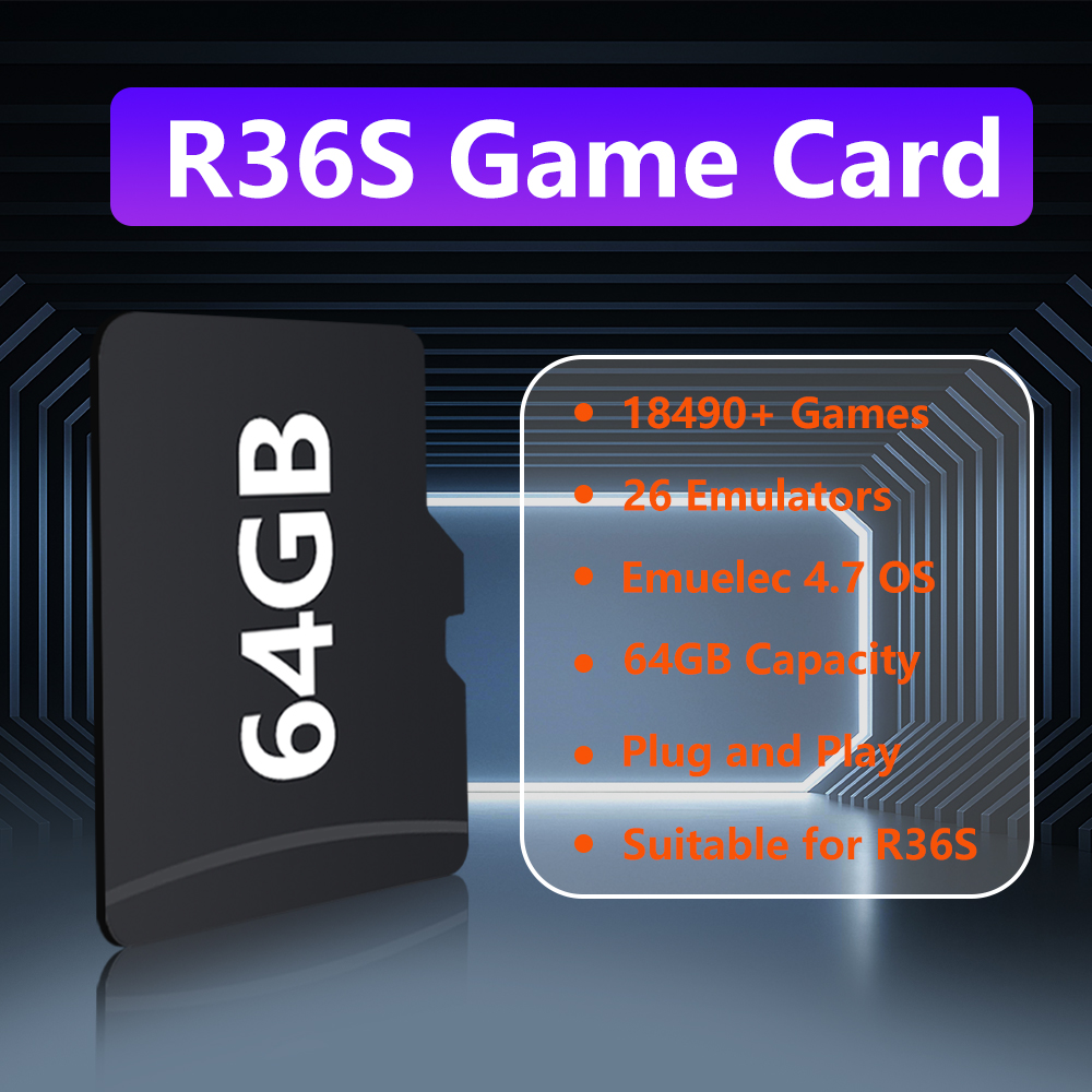 R36Sゲーム機用64GBゲームカード、18490以上のゲー - Gaming Console Psp のレビューと価格