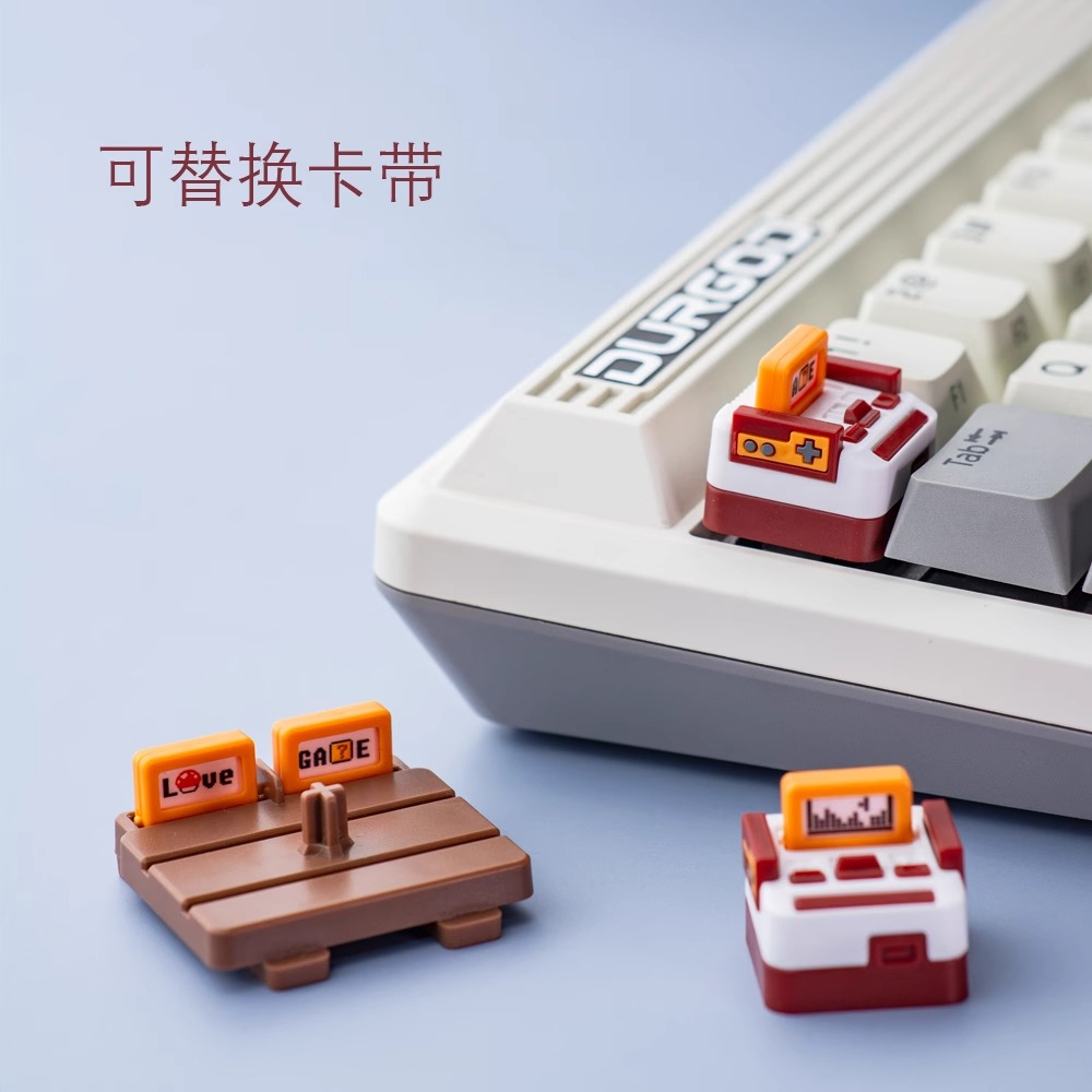 ゲーム機スタイルのキーキャップ カスタム 3D 個性 クリエ - Gaming Console With Keyboard のレビューと価格