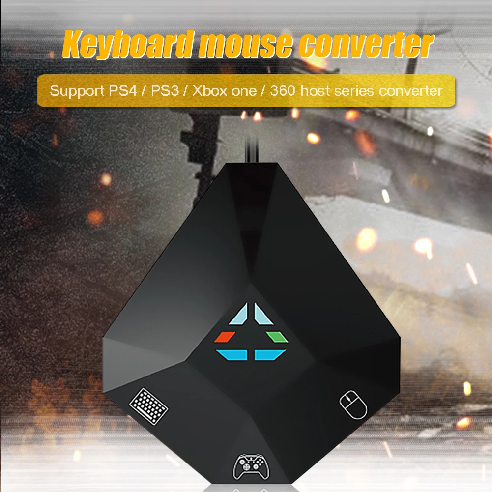 USB接続ゲーミングマウスとキーボードコンバーター PS4/ - Gaming Console Xbox 360 のレビューと価格