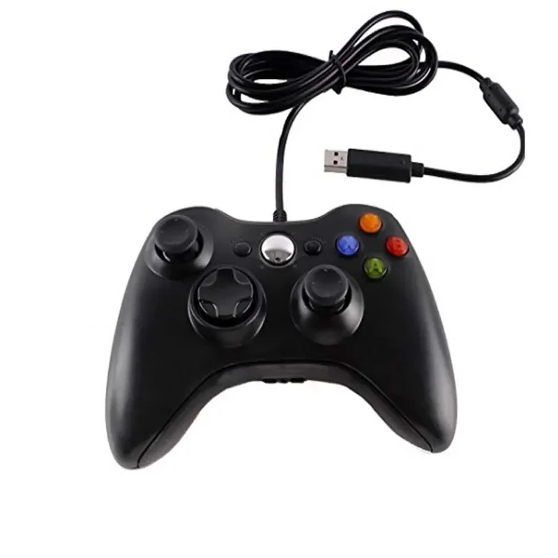 PS3用USBケーブル付き有線ゲームコントローラー,ビデオゲ - Gaming Console Xbox 360 のレビューと価格