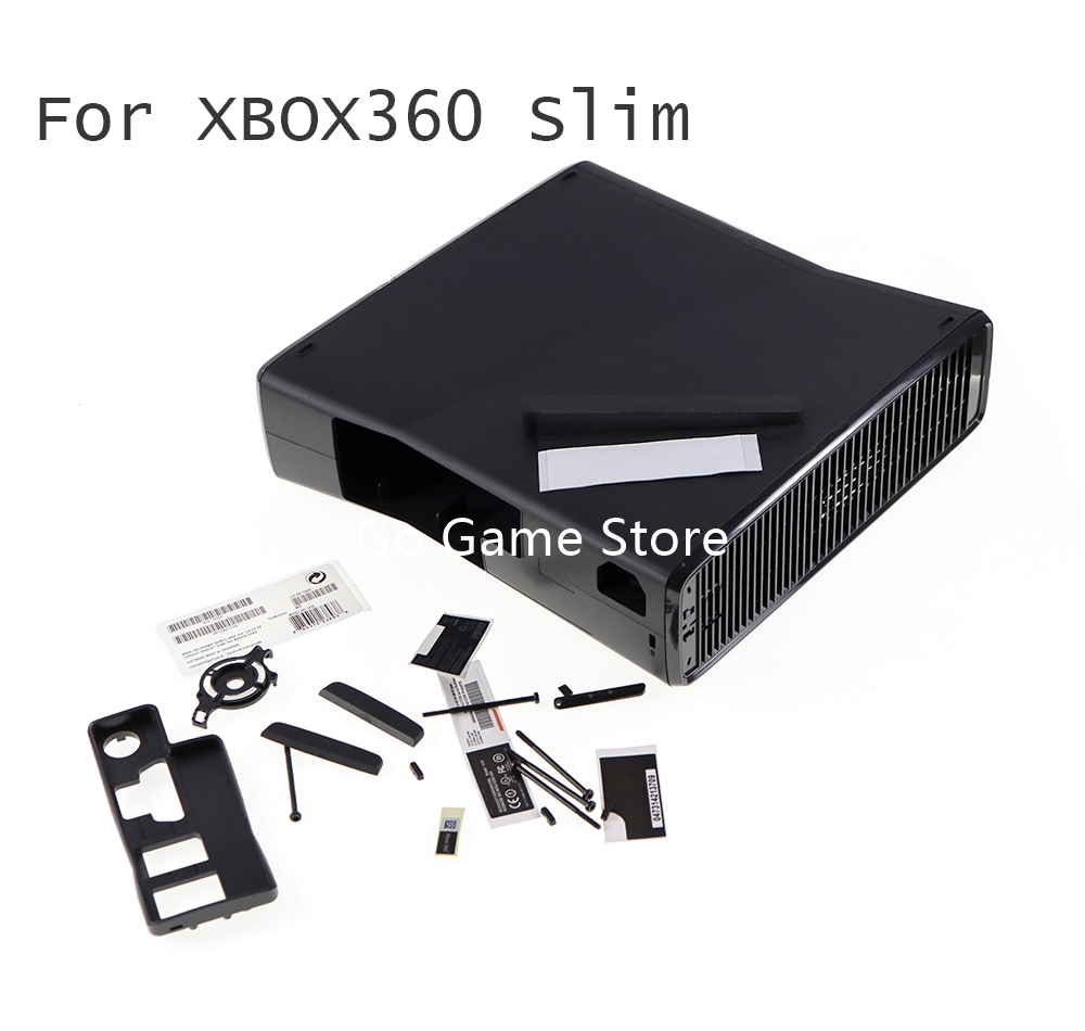 1 セット XBOX 360 スリムコンソール黒交換用ネジ付 - Gaming Console Xbox 360 のレビューと価格