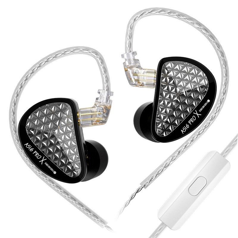 5個入り AS16 PRO X ハイブリッド有線イヤホン ゲ - Gaming Headset Wired のレビューと価格