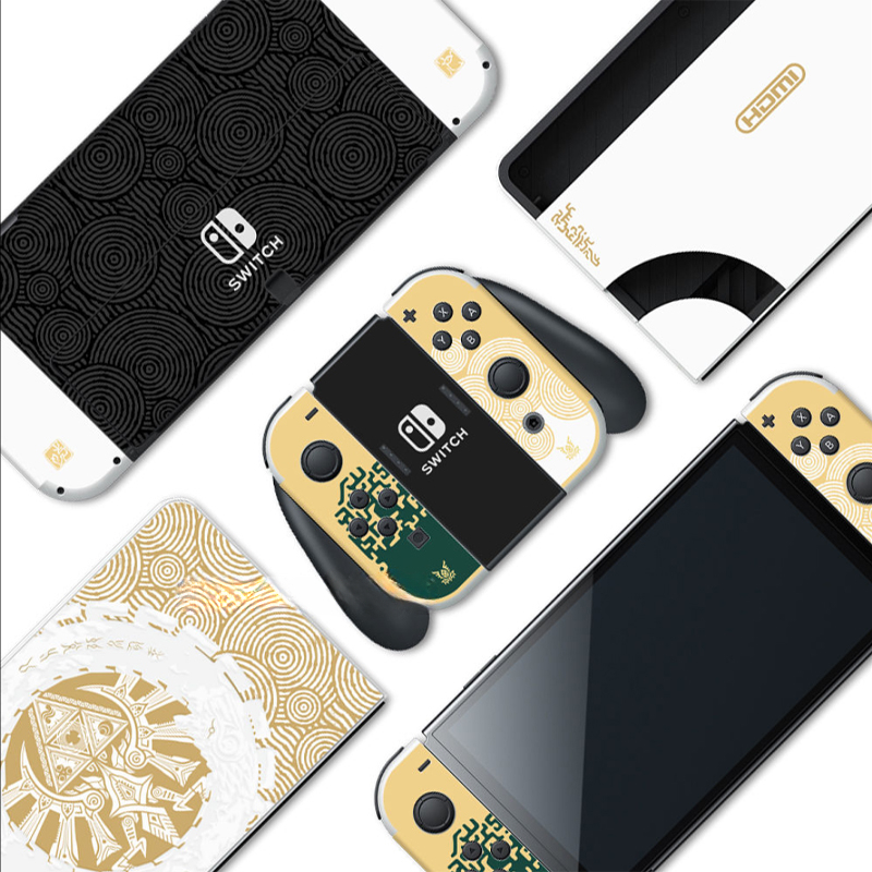 ゼルダの王国の涙限定コンソールスキンステッカー Ninten - Gaming Console Zelda のレビューと価格