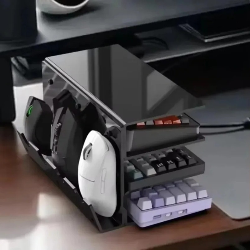 キーボードディスプレイスタンド 3段アクリルクリアラック マ - Gaming Console With Keyboard のレビューと価格