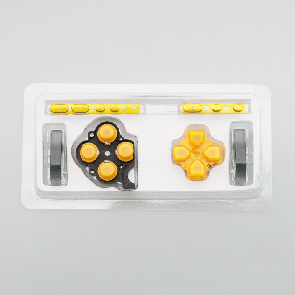 1セット左右ABXY選択スタートホームボタンキットDパッド音 - Gaming Console Psp のレビューと価格